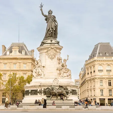 Apartment Merveil - Luxury - Marais - Republique Paris