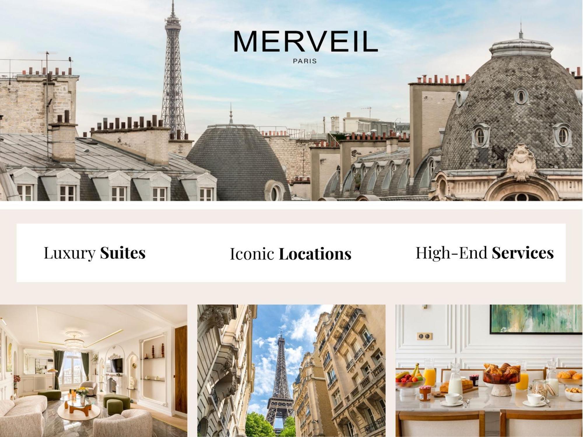 Merveil - Luxury - Marais - Republique Paris